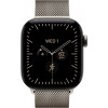 Apple Watch Series 12 46mm Natural Titanium Case with Milanese Loop Natural