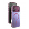 Чехол Защитный VLP Pulse Case c MagSafe для iPhone 18 Pro, темно-вишневый