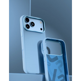 Чехол Защитный Aster Pro Case c MagSafe Для iPhone 18 Pro, Голубой