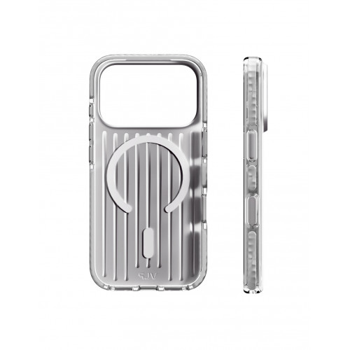 Чехол Защитный VLP Pulse Case c MagSafe для iPhone 18 Pro, Silver