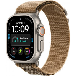 Apple Watch Ultra 4 (2026) 49mm Natural Titanium Case with Desert Alpine Loop