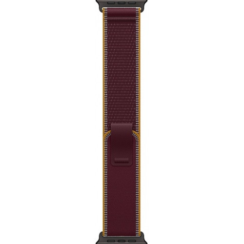 Apple Watch Ultra 4 (2026) 49mm Black Titanium Case with Burgundy Trail Loop