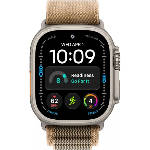 Apple Watch Ultra 4 (2026) 49mm Natural Titanium Case with Desert Alpine Loop