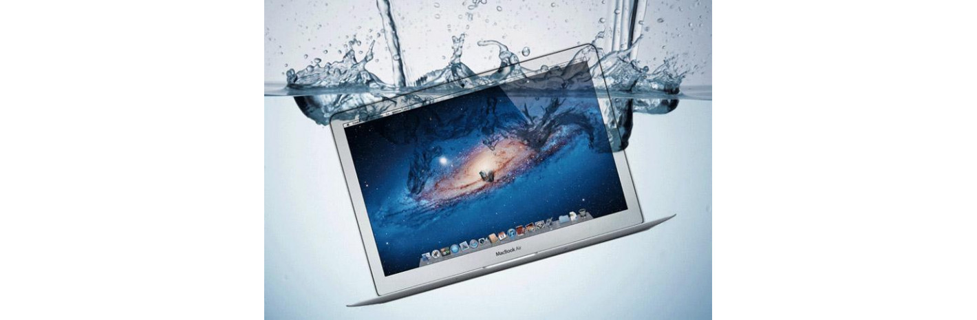 ЗАЛИТЫЙ MacBook — КАК СПАСТИ?