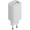 Адаптер питания ISA GaN 65W Type-C/Type-C/USB-A