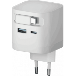 Адаптер питания ISA GaN 65W Type-C/USB-A/ Cabel Type-C