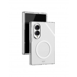 Чехол защитный VLP Puro Case с MagSafe для Samsung Galaxy Z Fold 8, прозрачный