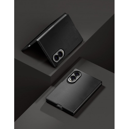 Чехол защитный VLP Nera Case с MagSafe для Samsung Galaxy Z Fold 8, черный
