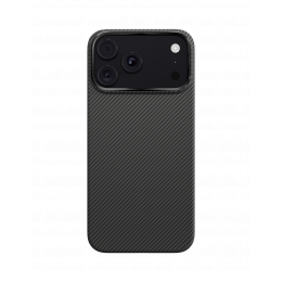 Чехол Защитный VLP Kevlar Case c MagSafe для iPhone 18 Pro Max, Черный