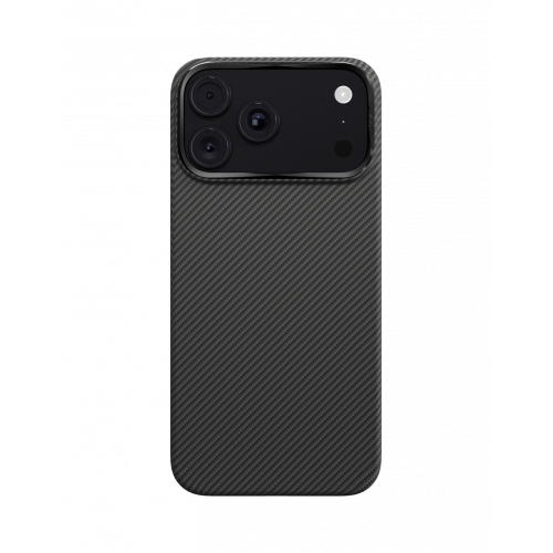 Чехол Защитный VLP Kevlar Case c MagSafe для iPhone 18 Pro Max, Черный