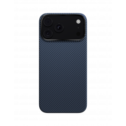 Чехол Защитный VLP Kevlar Case c MagSafe для iPhone 18 Pro Max, синий