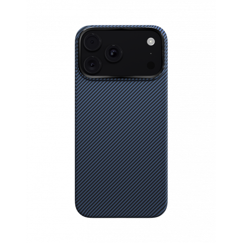 Чехол Защитный VLP Kevlar Case c MagSafe для iPhone 18 Pro Max, синий
