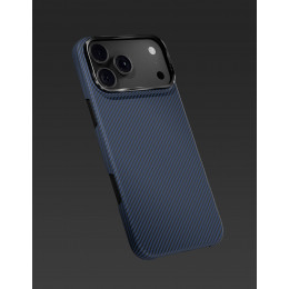 Чехол Защитный VLP Kevlar Case c MagSafe для iPhone 18 Pro Max, синий