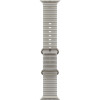Apple Watch Ultra 4 (2026) 49mm Natural Titanium Case with Translucent Gray Ocean Band