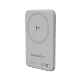 Беспроводной внешний аккумулятор Magssory Core 5K Power Bank MagSafe, titanium