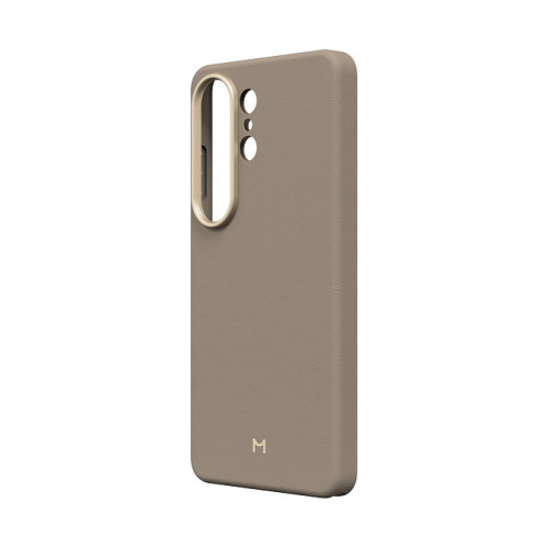 Чехол Magssory для Samsung S26 Ultra, экокожа, MagSafe, Latte