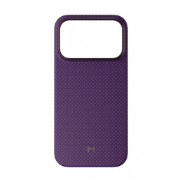 Чехол Magssory для iPhone 18 Pro, кевлар с магнитами, совместимый с MagSafe (бургунди)
