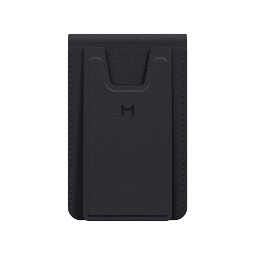 Кошелек-картхолдер с функцией штатива Magssory Tripod Magnetic Vlog Wallet, совместимый с MagSafe (Миднайт)