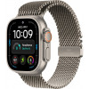 Apple Watch Ultra 4 (2026) 49mm Natural Titanium Case with Natural Titanium Milanese Loop