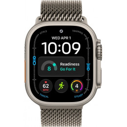 Apple Watch Ultra 4 (2026) 49mm Natural Titanium Case with Natural Titanium Milanese Loop