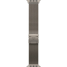 Apple Watch Ultra 4 (2026) 49mm Natural Titanium Case with Natural Titanium Milanese Loop