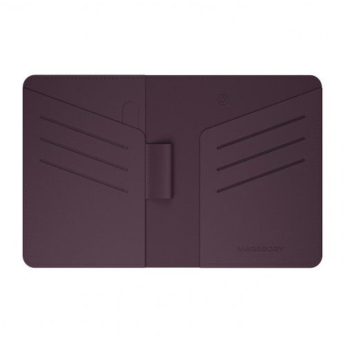 Обложка для паспорта Magssory Ultima Geo Passport Cover, Burgundy