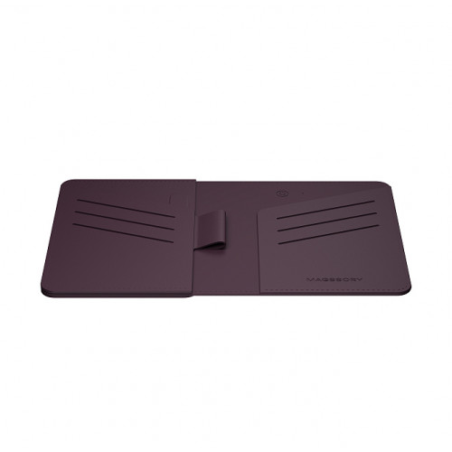 Обложка для паспорта Magssory Ultima Geo Passport Cover, Burgundy