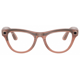 Умные очки Ray-Ban Meta* Skyler Gen 2 Shiny Peach, Фотохромные линзы Clear to Brown Transitions (RW4014)