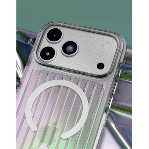 Чехол Защитный VLP Pulse Case c MagSafe для iPhone 18 Pro Max, перламутр