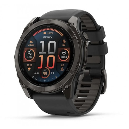Garmin Fenix 8 51 Amoled Sapphire Carbon Gray DLC Titanium