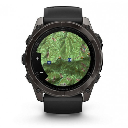Garmin Fenix 8 51 Amoled Sapphire Carbon Gray DLC Titanium