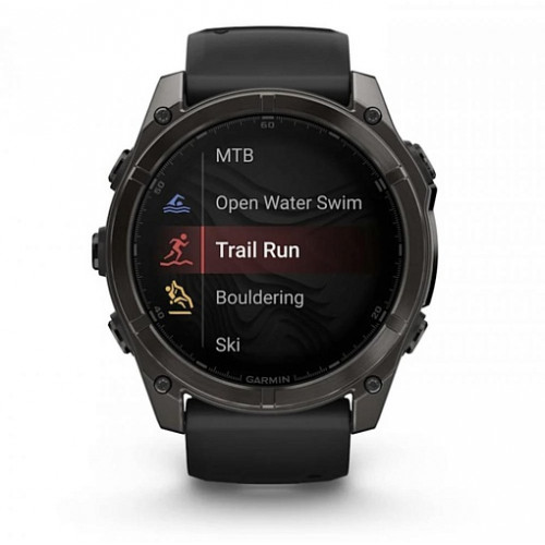 Garmin Fenix 8 51 Amoled Sapphire Carbon Gray DLC Titanium