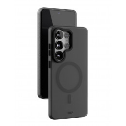 Чехол защитный "VLP" для Samsung Galaxy S26  Ultra Moon Case, черный