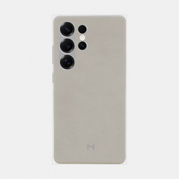 Чехол Magssory для Samsung Galaxy S25 Ultra, экокожа, MagSafe, Ivory