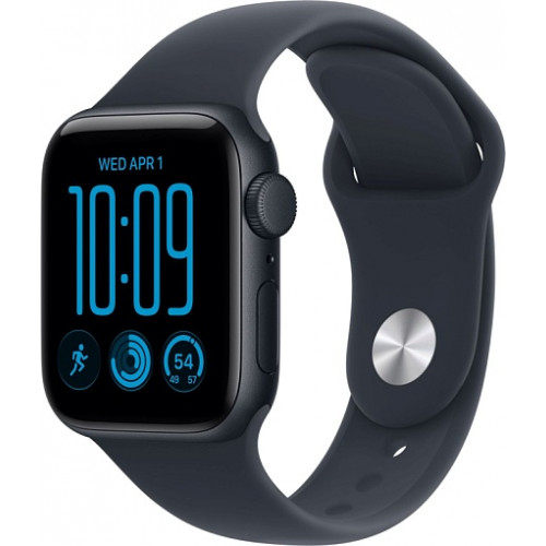 Умные часы Apple Watch SE 3 40mm (2026) Midnight Aluminum Case with Sport Band Navy Blue