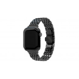 Ремешок из нержавеющей стали VLP Stark Band для Apple Watch 42/44/45/49, черный