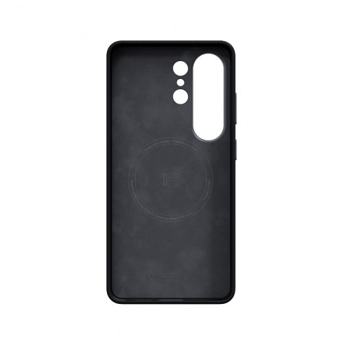 Чехол Magssory для Samsung S26 Ultra, экокожа, MagSafe, midnight