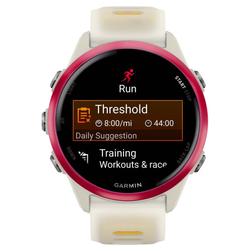 Garmin Forerunner 570 42 Raspberry with Mango/Translucent Bone