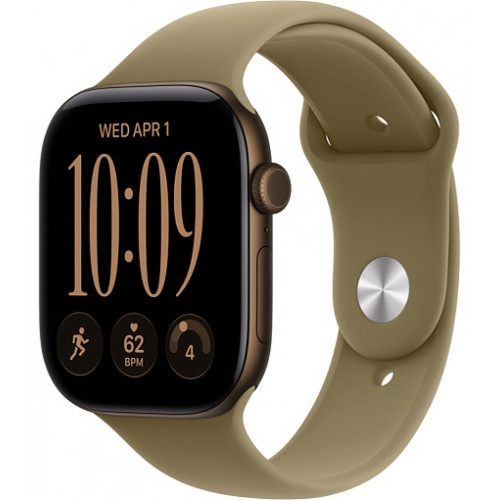 Умные часы Apple Watch Series 12 46mm Dark Bronze Aluminum Case with Sport Band Olive