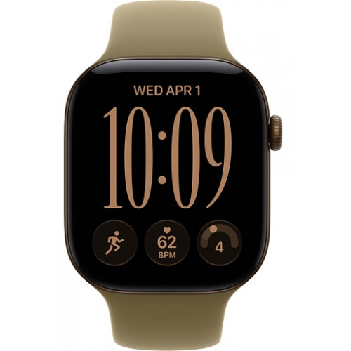 Умные часы Apple Watch Series 12 46mm Dark Bronze Aluminum Case with Sport Band Olive