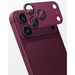 Защитные линзы для камеры iPhone 18 Pro Max WELLENS Burgundy