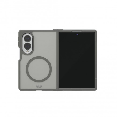 Чехол защитный VLP Moon Case с MagSafe для Samsung Galaxy Z Fold 8, графитовый