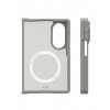 Чехол защитный VLP Moon Case с MagSafe для Samsung Galaxy Z Fold 8, графитовый