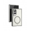 Чехол защитный VLP Moon Case с MagSafe для Samsung Galaxy Z Fold 8, графитовый