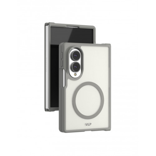 Чехол защитный VLP Moon Case с MagSafe для Samsung Galaxy Z Fold 8, графитовый