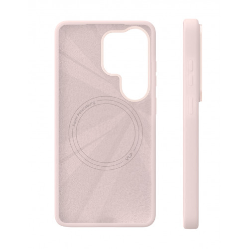 Чехол защитный VLP Aster Pro Case с MagSafe Для Samsung Galaxy S26 Ultra, розовый