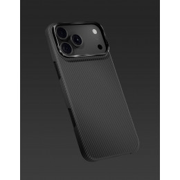 Чехол Защитный VLP Kevlar Case c MagSafe для iPhone 18 Pro, черный